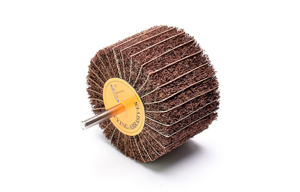 Non-woven Abrasive Cloth Flap Wheel With Shank 3-3/20inch